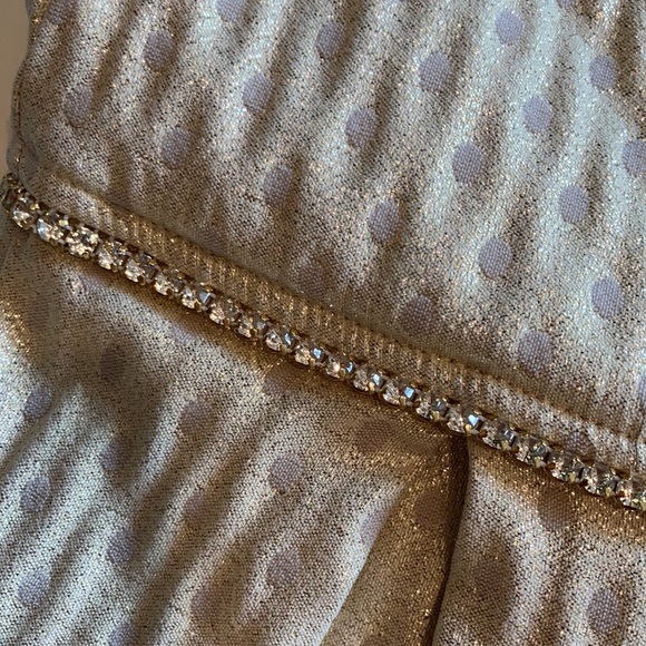 Dolls and Divas Couture Dresses Formal Sparkly Gold Dress For Girls